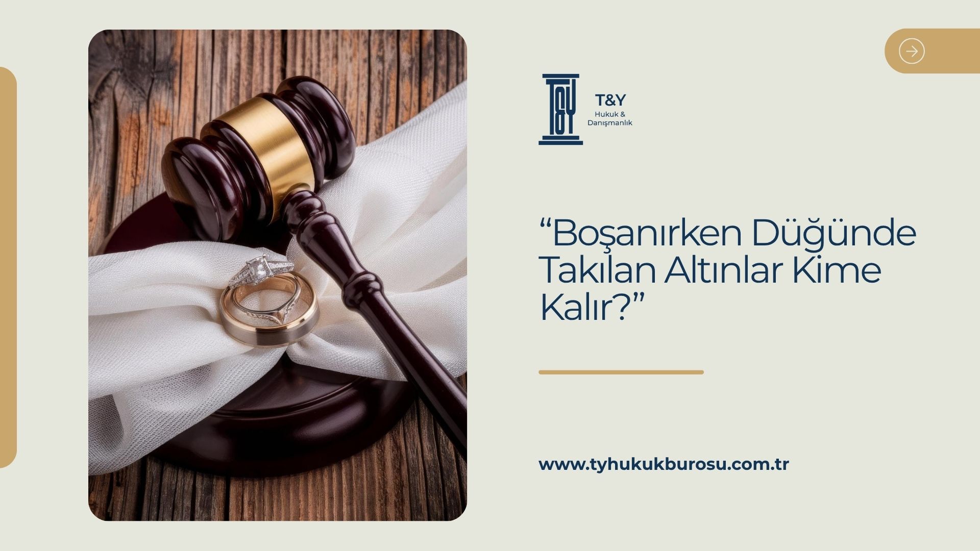 Boşanırken Düğünde Takılan Altınlar Kime Kalır?